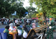 Kodim 0307 Gelar Bakti Kesehatan Gratis Di CFD Cinduo Mato
