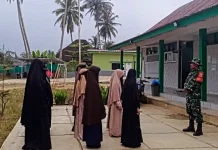 Babinsa Tanamkan Disiplin Lewat Materi PBB