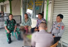 Babinsa Bhabinkamtibmas Sinergi Tertibkan Pasar