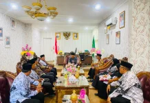 PGRI Tanah Datar Silaturahmi ke Kemenag