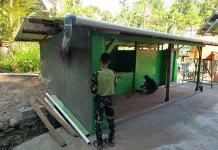 Satgas TMMD Kodim 0304/Agam Dampingi Pengobatan Gratis Masyarakat