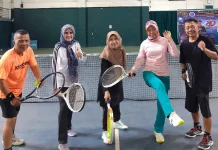 Seru! Komunitas Tenis Pagan dan Bucan Rutin Ber-Play Tenis