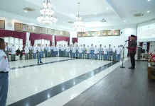 Gubernur Sumbar Resmi Buka Pemusatan Diklat Calon Paskibraka Provinsi Tahun 2026