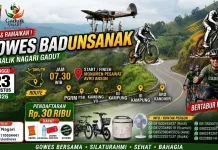 Gowes Badunsanak Sabalik Nagari Gadut 2026 Bertabur Hadiah