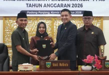 Pemko Padang Panjang Ajukan Perubahan APBD 2026 Dongkrak Ekonomi