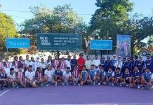 Ketua PELTI Kota Padang Prof Ahmad Wira Buka Executive Iwan Tennis Club Session 6