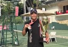 Tumbangkan Tegar di Final, Lucky Candra Rajai Liga Tenis Seri 1