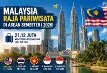 Malaysia Raja Pariwisata Asean, Kunjungan Wisatawan Tembus Puluhan juta