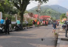 Gotong Royong di PPB Sambut HUT RI ke-81, Bersihkan Jalan menuju TMP