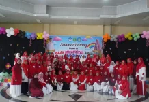 80 Guru PAUD ikuti Lomba Sambung Lagu untuk meriahkan HUT ke-81 RI
