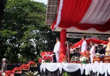 HUT Kemerdekaan RI ke-81, Bukittinggi Gelar Pengibaran Duplikat Bendera Pusaka