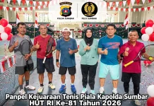 Hitung Mundur 8 Hari, Panpel Ingatkan Batas Akhir Pendaftaran Piala Kapolda Sumbar