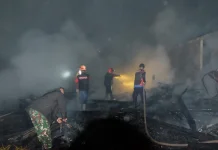 Kebakaran di Batu Taba Agam, Empat Rumah Hangus, Belasan KK Mengungsi