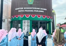 Kemenag Padang Panjang sampaikan sejumlah agenda Penmad saat apel pagi