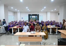 Perkuat Kader Kesehatan, FK UNP Gelar Pelatihan Kader Desa Tangguh Lansia