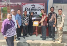 Silaing Atas Raih Juara 2 Lomba Poskamling Tertib Kota Padang Panjang