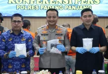 Ungkap Kasus Sabu, Polres Padang Panjang Amankan Tersangka dan Barang Bukti
