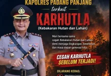 Cegah Karhutla, Ini Imbauan Kapolres Padang Panjang