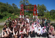 Pangdam XX/TIB Tinjau Jembatan Perintis Batang Mangoi, Bukti Nyata TNI Hadir untuk R