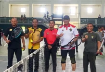 Laga Eksibisi Kapolda Djati Meriahkan Piala Kapolda Sumbar