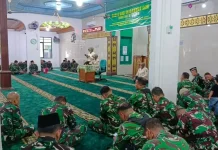 Kodim 0306/50 Kota Peringati Maulid Nabi Muhammad
