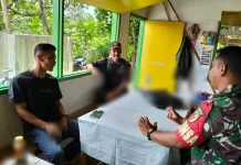 Babinsa Koramil 06/Guguk Ajak Warga Waspadai Bencana Bijak Bermedia Sosial