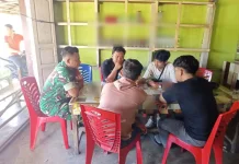 Babinsa Muaro Paiti Ajak Warga Perkuat Pengawasan Anak Cegah Narkoba