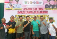 Piala Kapolda Sumbar HUT RI Ke-81 Hari Kedua, Wakapolda Saksikan Pertandingan