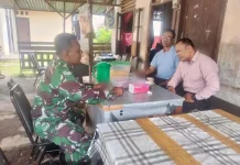 Babinsa Koramil 02 Pangkalan Ajak Warga Isi Kemerdekaan Positif
