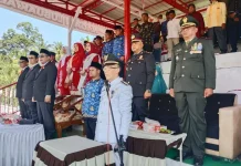 Semangat Kemerdekaan Menggema Koramil 07 Kapur IX Hadir