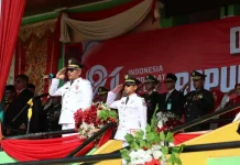 Upacara HUT RI Ke-81 Lima Puluh Kota Berlangsung Khidmat