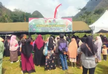 TMMD Ke-129 Kodim 0306 Ditutup Bagi Sembako Warga