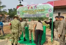 Pangdam XX TIB Tinjau Hasil Karya TMMD Ke-129
