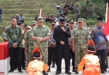 Pangdam XX TIB Hadiri Peresmian Jembatan Garuda Lima Puluh Kota