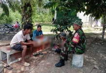 Satgas TMMD ke-129 Perkuat Ketertiban lewat Komsos