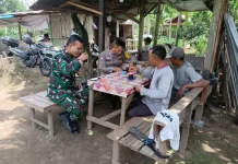 TNI Polri Sinergi Komsos Perkuat Kamtibmas Buluh Kasok