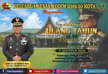 UCAPAN HUT PANGlima TNI KE-59