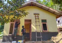 Satgas TMMD Ke-129 Kebut Penyelesaian Rumah Ibu Fitri