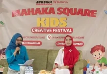 Dr. Rosita Medina Doktor PAUD Berbagi Ilmu di Festival Anak Kreatif Jakarta