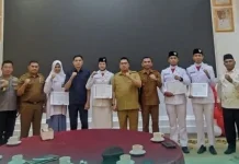 Kakankemenag Hadiri Penyerahan Tiska dan Piagam Jamnas
