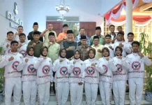 Gubernur Lepas MAN 1 Bukittinggi Wakili Sumbar di LKBB-PB Nasional