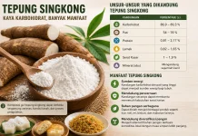 Tepung Singkong Kaya Karbohidrat, Ini Manfaatnya