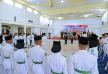 Wabup Pasaman kukuhkan 45 anggota Paskibraka HUT RI ke-81