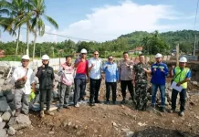 Bupati dan Komandan Kodim Tinjau Lokasi Pascabencana Tanah Datar