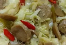 Tumis Kol, dan Bakso Masakan Sederhana yang Mudah Didapat