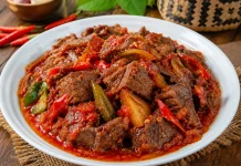 Sambal Asam Padeh Daging, Kuliner Minangkabau yang Kaya Rasa
