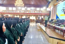 Ormawa UMN Bukittinggi Dilantik, Rektor Pesan Jangan Baper Berorganisasi