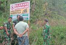 Kodim 0304/Agam Sosialisasi & Penyuluhan Pencegahan Karhutla