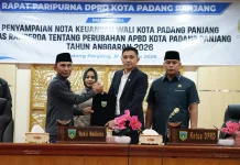 Pendapatan Padang Panjang Naik 13,14 Persen di Perubahan APBD 2026