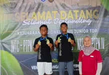 Kejurnas Tenis Junior Riau Dihadiri Pemain Timnas